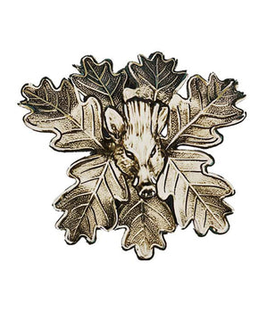Oak leaves with boar's head